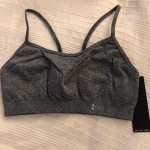 Splits59 Gray Sports Bra